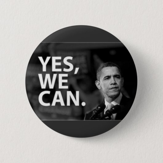 BADGE ROND 5 CM OBAMA 8 (Devant)