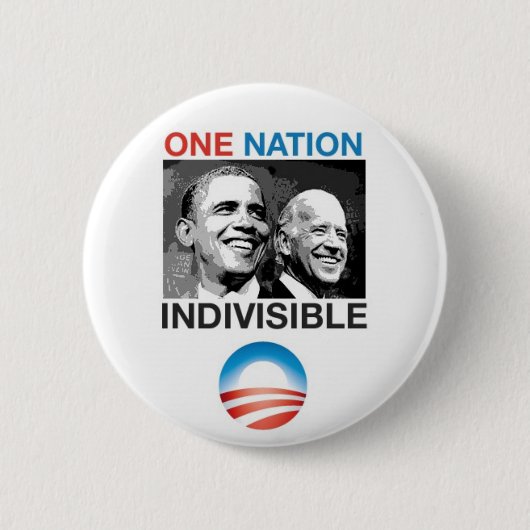 Badge Rond 5 Cm Obama Biden '08 (Devant)