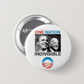 Badge Rond 5 Cm Obama Biden '08 (Devant & derrière)