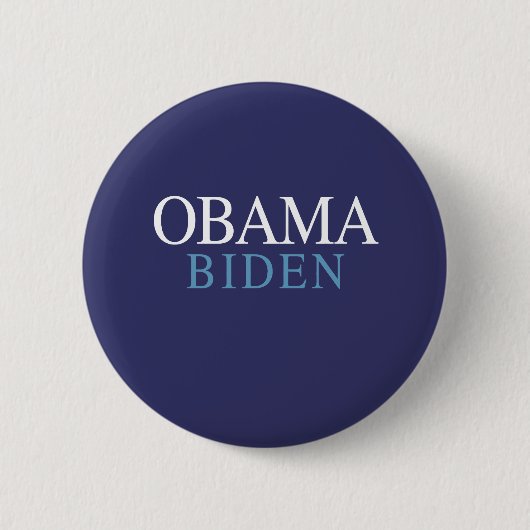 BADGE ROND 5 CM OBAMA / BIDEN 08 (Devant)