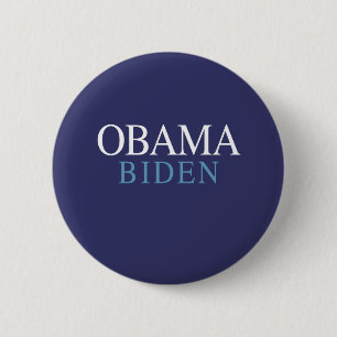 BADGE ROND 5 CM OBAMA/BIDEN 08