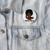 Badge Rond 5 Cm Obama du bébé 4 de Pin oui nous pouvons ! ! (En situation)