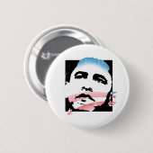 BADGE ROND 5 CM OBAMA : ESPOIR (Devant & derrière)