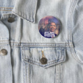 Badge Rond 5 Cm Obama : Le quarante-quatrième Président Button (En situation)