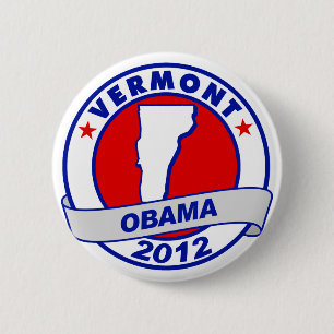 Badge Rond 5 Cm Obama - le Vermont