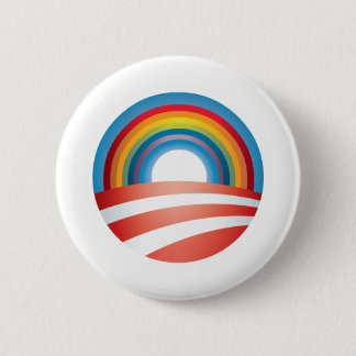 Badge Rond 5 Cm Obama LGBT