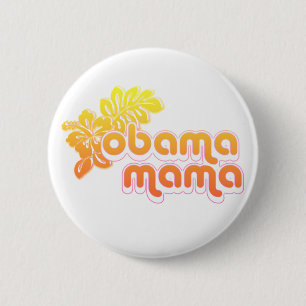 Badge Rond 5 Cm obama mama