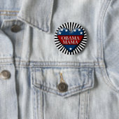 Badge Rond 5 Cm obama mama (En situation)