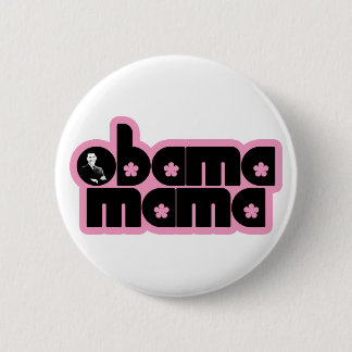 Badge Rond 5 Cm obama mama
