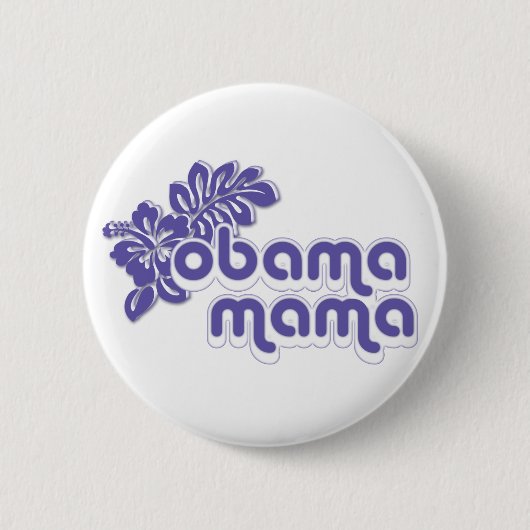 Badge Rond 5 Cm obama mama (Devant)