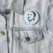 Badge Rond 5 Cm Obama : Mots d'espoir (En situation)