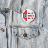 BADGE ROND 5 CM OBAMA OHIO (En situation)