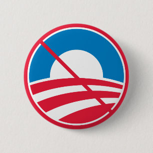 Badge Rond 5 Cm Obama PAS
