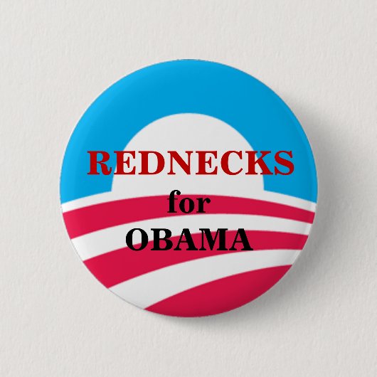 BADGE ROND 5 CM OBAMA, PLOUCS (Devant)
