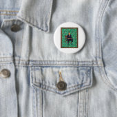Badge Rond 5 Cm Obama Portrait Tee (En situation)