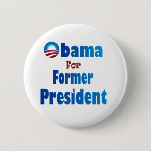 Badge Rond 5 Cm Obama pour le Président Button