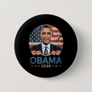 Badge Rond 5 Cm Obama Président Vintage 2028 Obama _17
