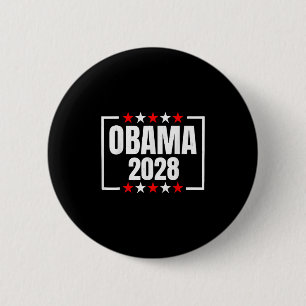 Badge Rond 5 Cm Obama Président Vintage 2028 Obama _6