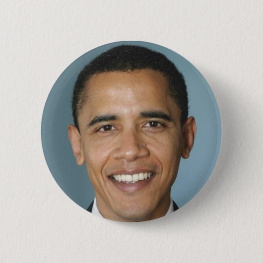 Badge Rond 5 Cm ObamaBarack (Devant)