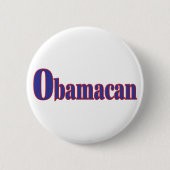 Badge Rond 5 Cm Obamacan (Devant)