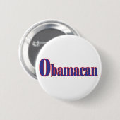 Badge Rond 5 Cm Obamacan (Devant & derrière)
