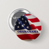 BADGE ROND 5 CM OBAMAMAMA (Devant & derrière)