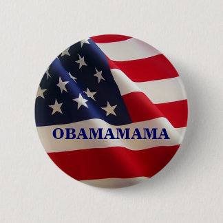 BADGE ROND 5 CM OBAMAMAMA