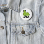 Badge Rond 5 Cm Objectif Pour Le Jeu De Slug-cess Funny Positif (En situation)