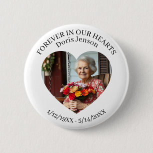 Badge Rond 5 Cm Objet souvenir de mémorial ou de veille   À jamais