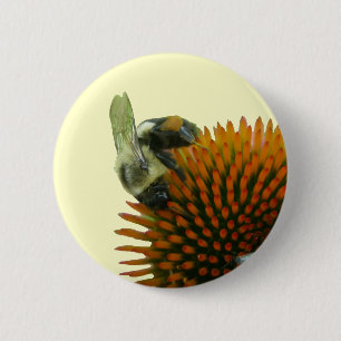 Badge Rond 5 Cm Objets d'abeilles du décorateur et du charpentier 