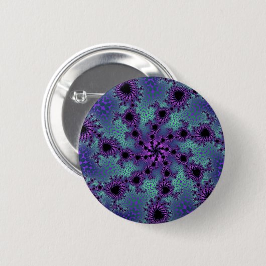 Badge Rond 5 Cm Oblitération pourpre (Devant & derrière)