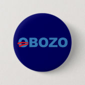 Badge Rond 5 Cm Obozo Obama (Devant)