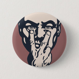 Badge Rond 5 Cm Observation de frère