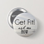 Badge Rond 5 Cm Obtenez l'ajustement ! demandez-moi comment (Devant & derrière)