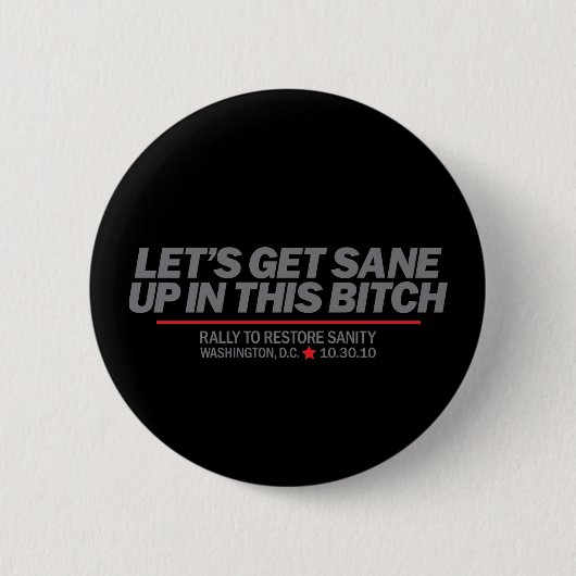 Badge Rond 5 Cm Obtenez raisonnable (Devant)