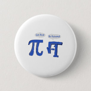 Badge Rond 5 Cm Obtenez vrai soit rationnel