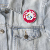 Badge Rond 5 Cm Obtenons martelés (En situation)