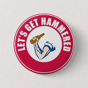 Badge Rond 5 Cm Obtenons martelés