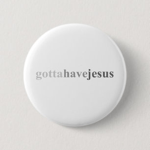 Badge Rond 5 Cm Obtenu - "a obtenu d'avoir Jésus "