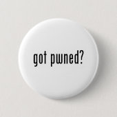 Badge Rond 5 Cm obtiennent pwned ? (Devant)