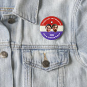 Badge Rond 5 Cm Ocasio-Cortez et O'Rourke en 2020 (En situation)
