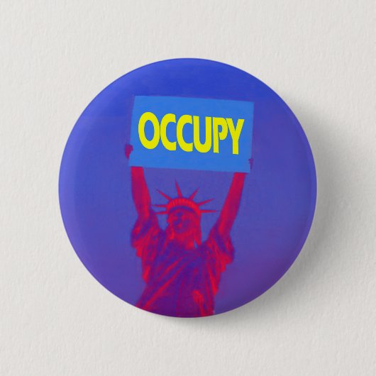 BADGE ROND 5 CM OCCUPEZ (Devant)