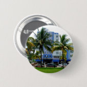 Badge Rond 5 Cm Ocean Drive (Devant & derrière)
