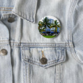 Badge Rond 5 Cm Ocean Drive (En situation)
