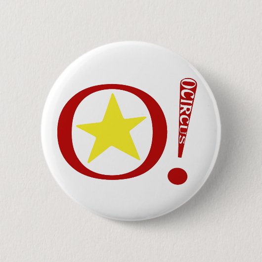 Badge Rond 5 Cm OCircus ! Pin de logo (Devant)