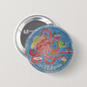 Badge Rond 5 Cm ocTEApus (Devant & derrière)