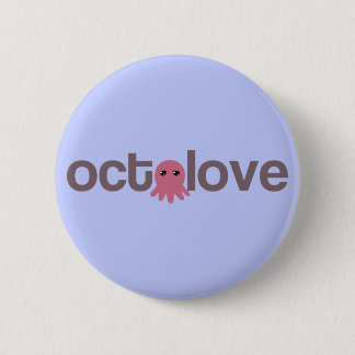 Badge Rond 5 Cm Octolove