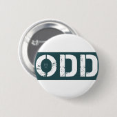 Badge Rond 5 Cm ODD Button (Devant & derrière)