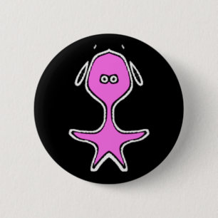 Badge Rond 5 Cm Odd Little Fella (Purple 2)