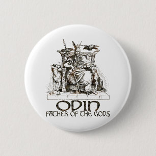 Badge Rond 5 Cm Odin
